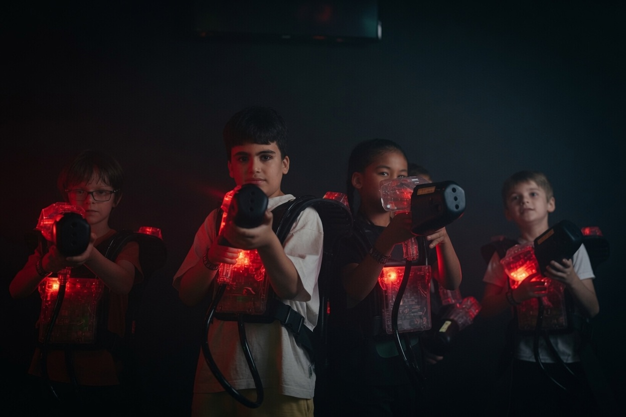 SkyTag Laser Tag Arena Montreal